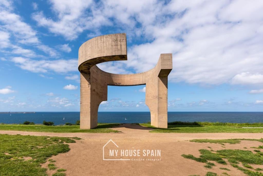 Myhousespain - Piso En Cimadevilla Junto Al Mar 希洪 外观 照片