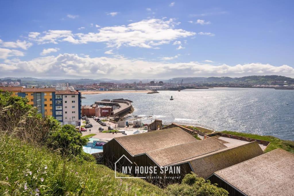 Myhousespain - Piso En Cimadevilla Junto Al Mar 希洪 外观 照片